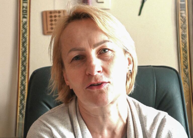 Asta Pečiulienė, dyrektorka Domu Kultury Litewskiej w Puńsku.