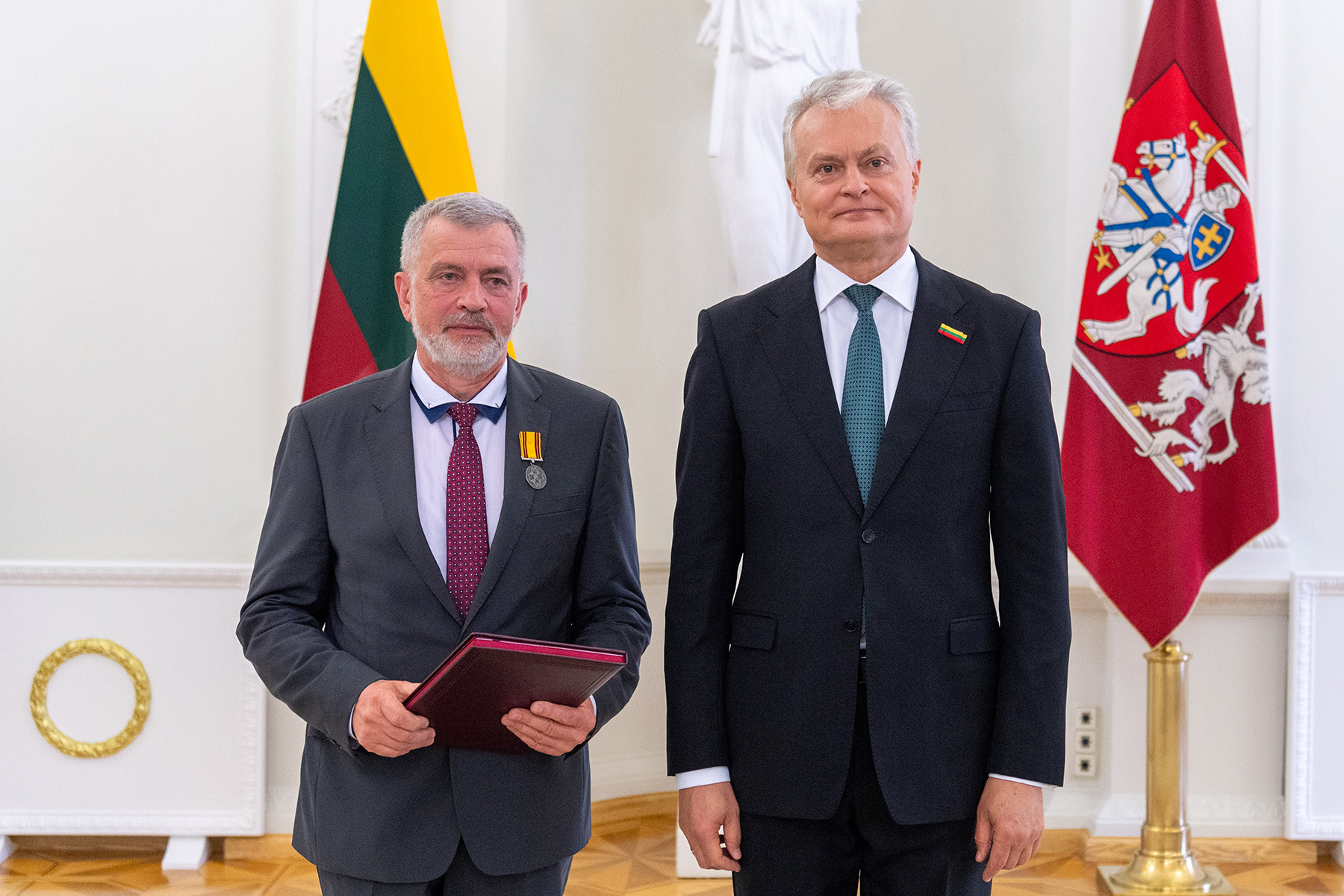Adam Błaszkiewicz został odznaczony przez prezydenta RL Gitanasa Nausėdę medalem Orderu Wielkiego Księcia Litewskiego Giedymina.