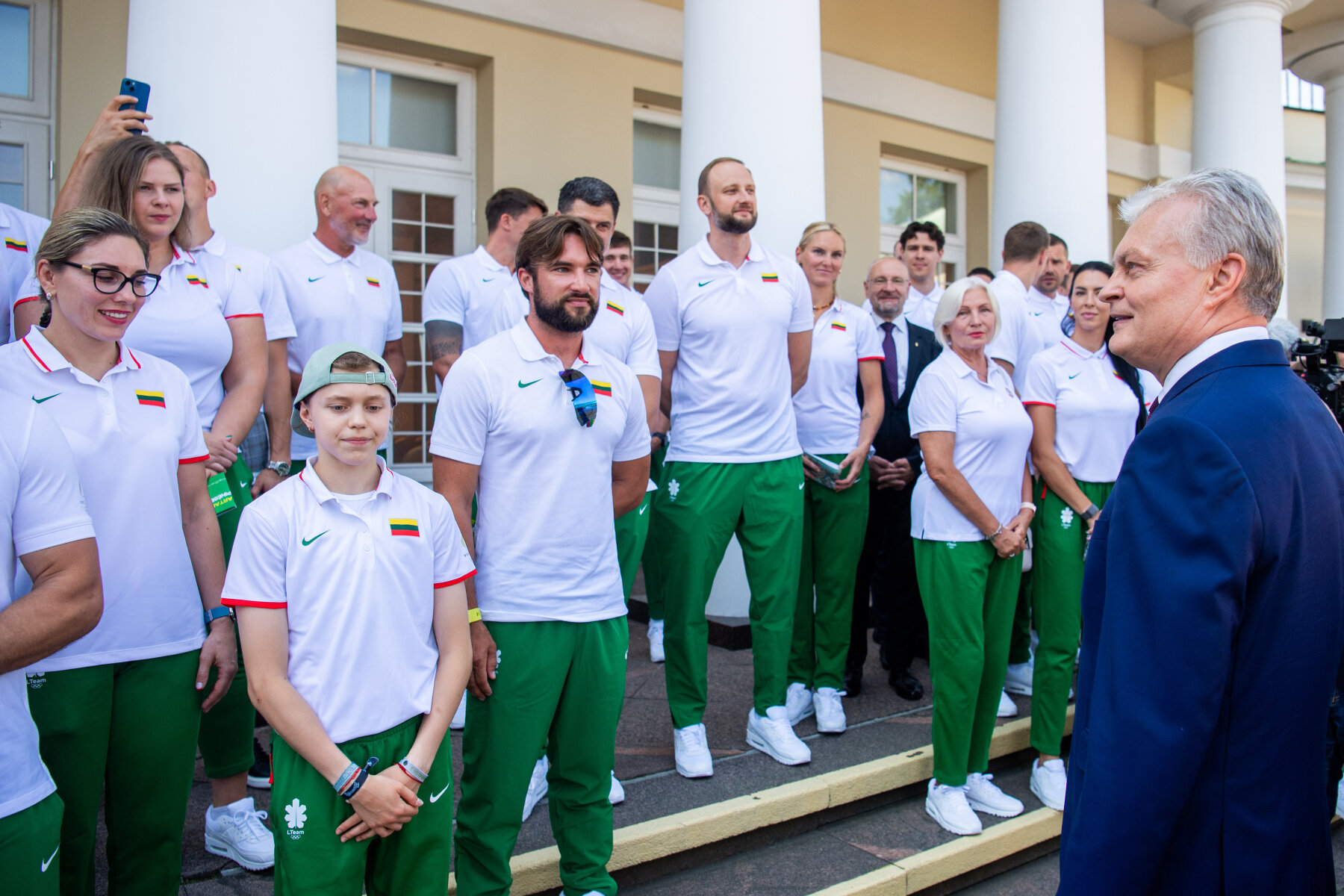 We wtorek Komitet Olimpijski wraz z Kancelarią Prezydenta oficjalnie pożegnał olimpijczyków w Pałacu Prezydenckim.