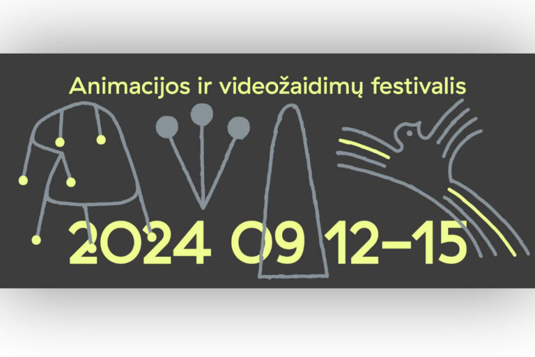 Afisz Międzynarodowego Festiwalu Animacji i Gier Blon.