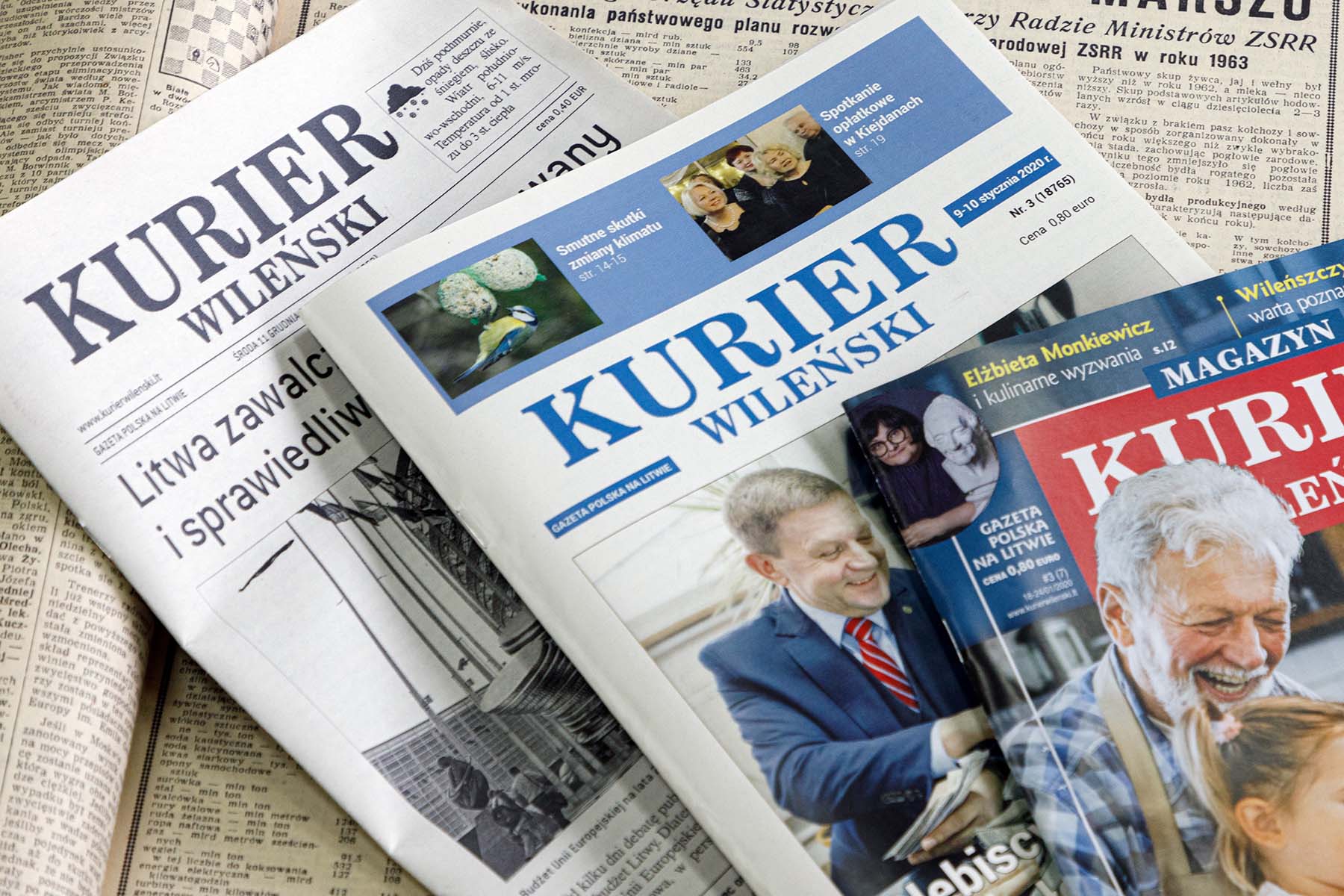 Dziennik i magazyn „Kurier Wileński”.