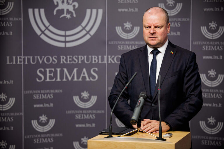 Saulius Skvernelis.