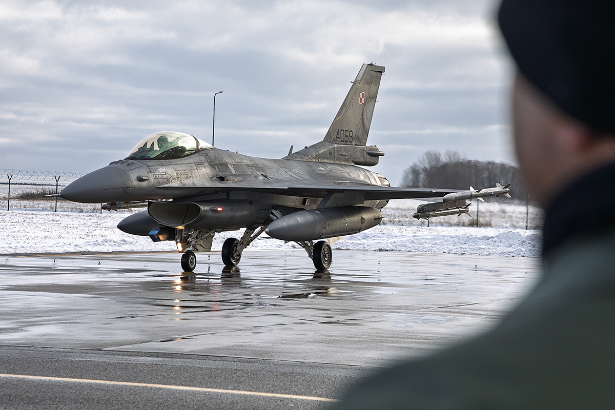 Polscy lotnicy w misji Baltic Air Policing biorą udział od 2004 r.