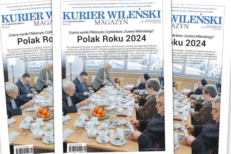 Znamy wyniki konkursu „Polak Roku 2024”. Plebiscyt Czytelników „Kuriera Wileńskiego” wyłonił laureata