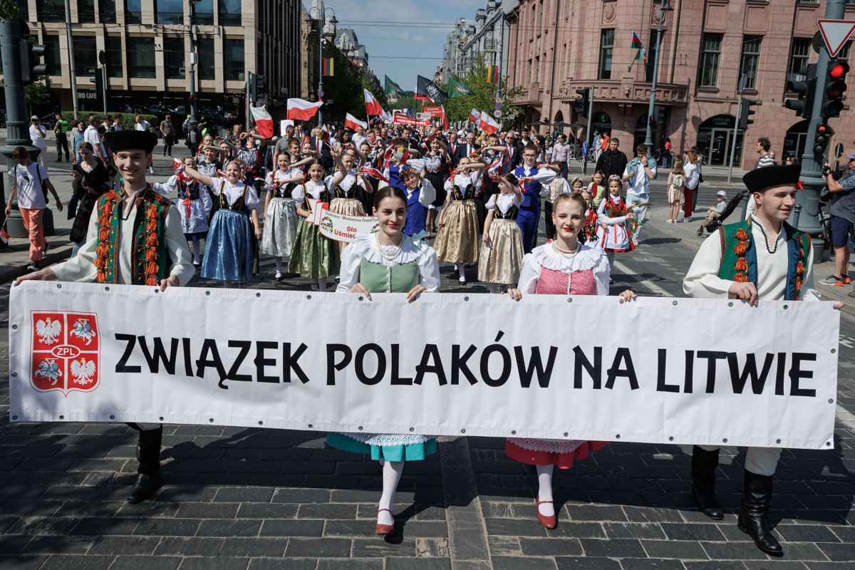 Parada Polskości w Wilnie.