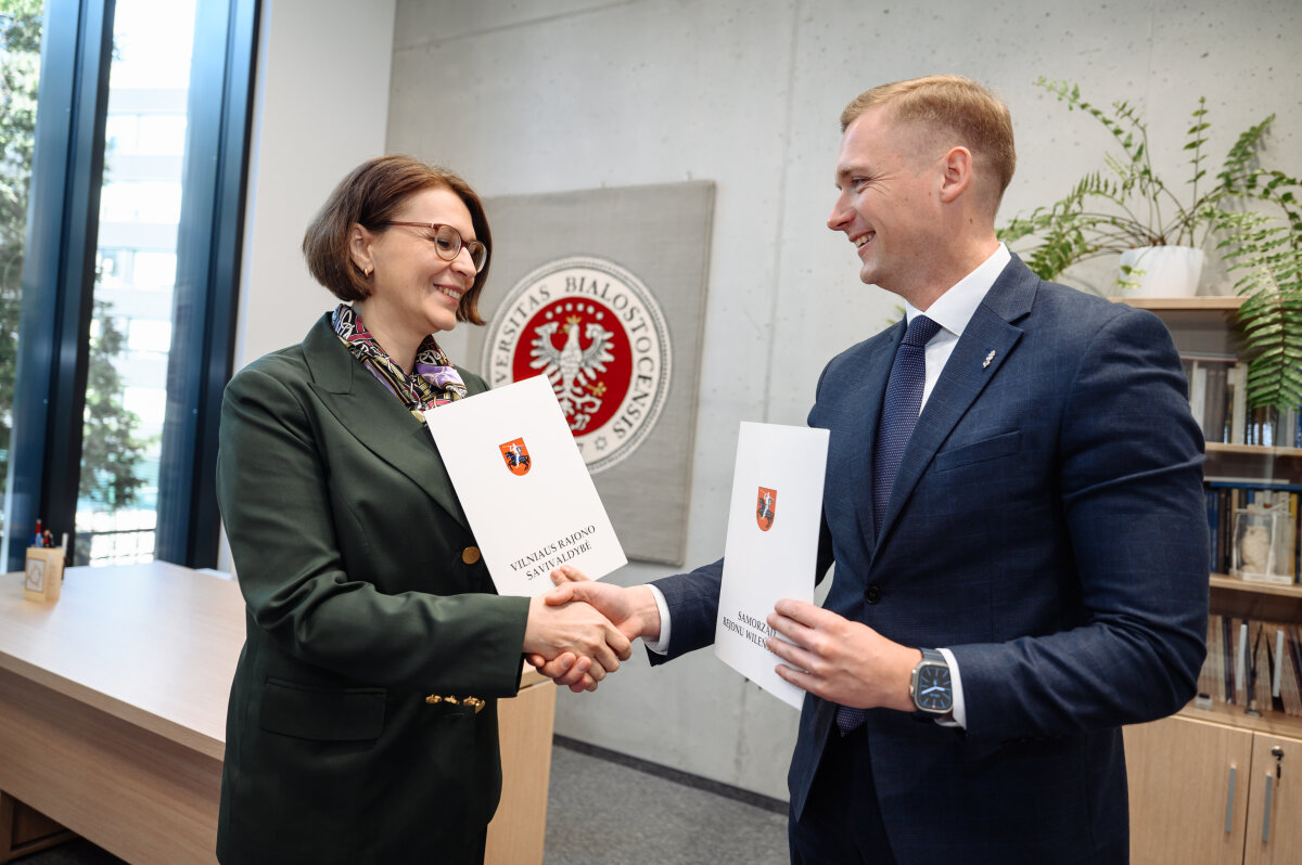 Rejon wileński i UwB łączą siły na rzecz rozwoju edukacji.