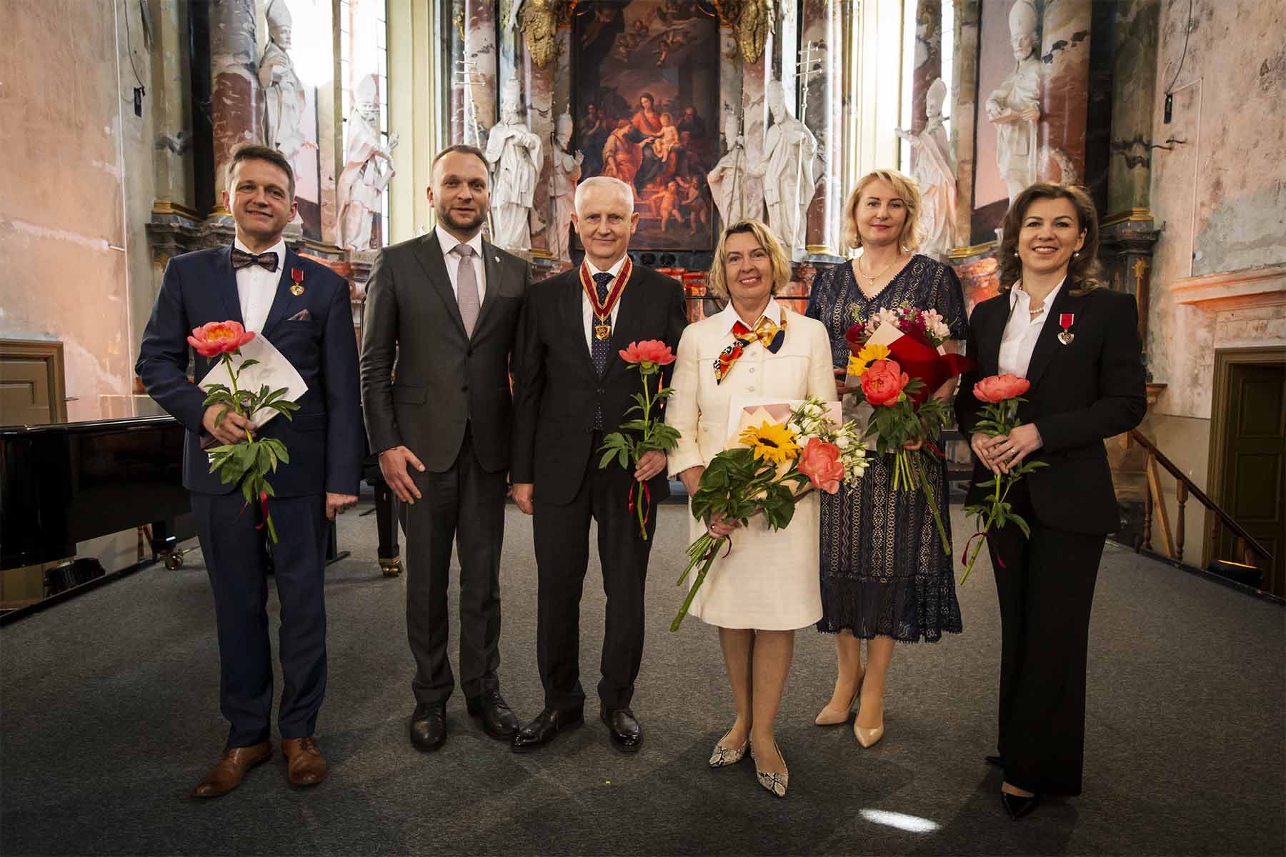 Uroczystość poświęcona Dniu Wspólnot Narodowych odbyła się w kościele św. Katarzyny.