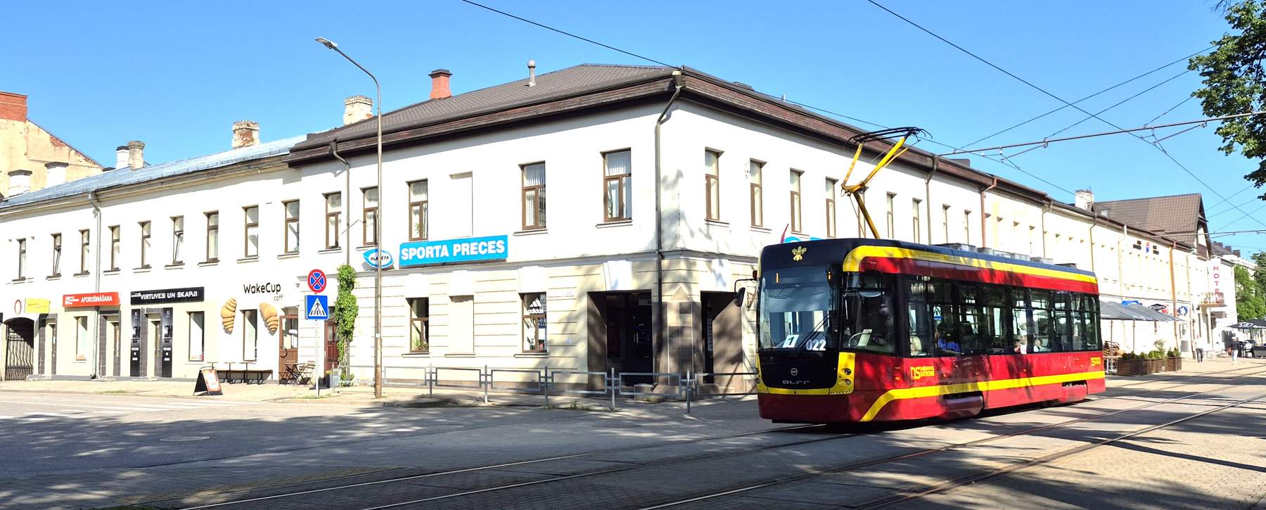 Dyneburg, „stolica Polaków na Łowie”, centrum miasta.