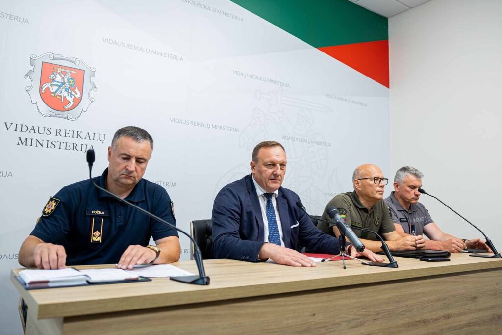 Posiedzenie służb odnośnie drona z Białorusi.