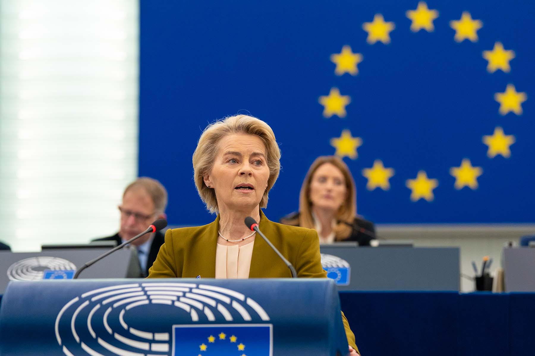 Ursula von der Leyen .