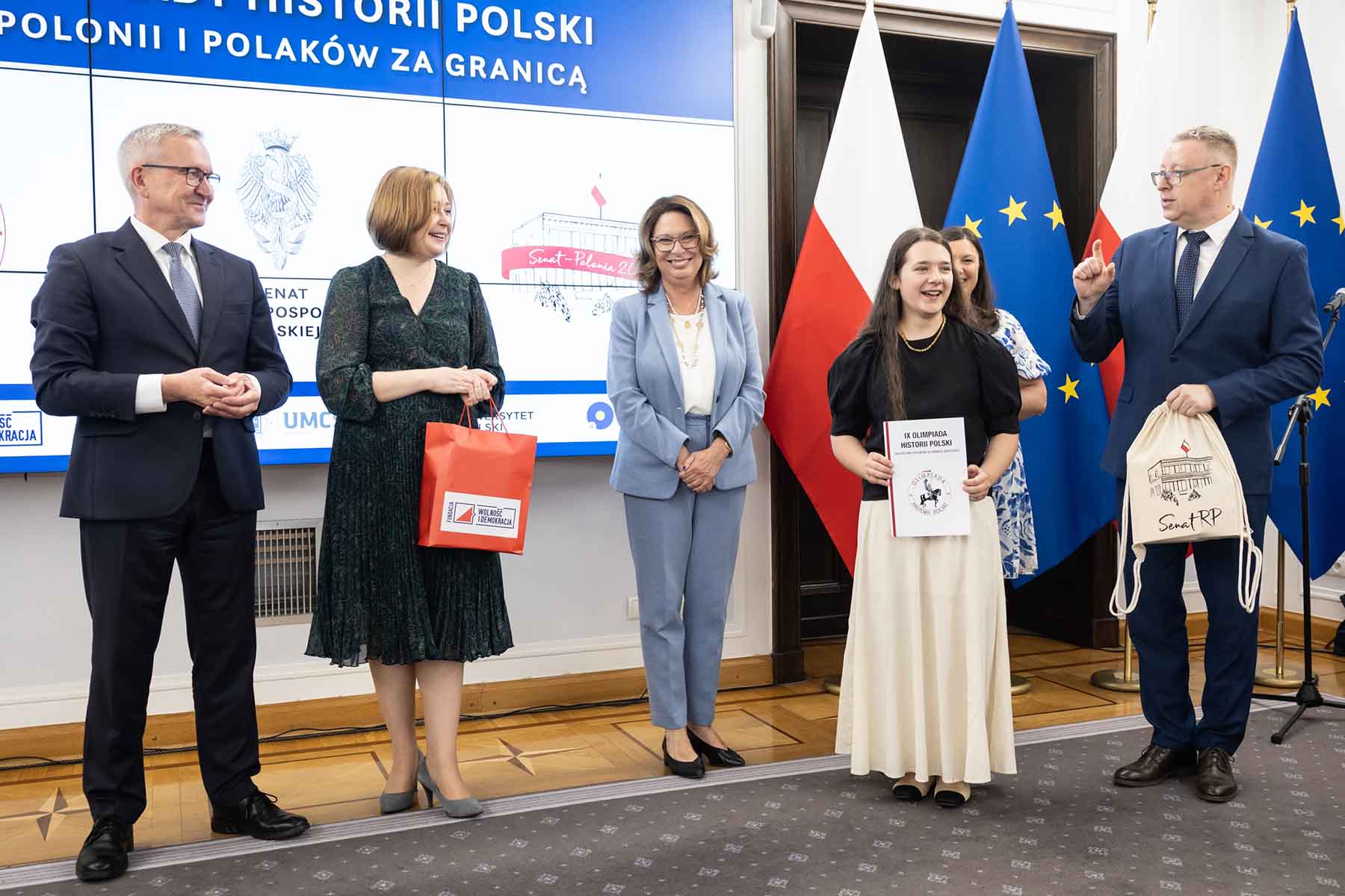 Pierwsze miejsce zdobyła Antonina Ciosek z Gimnazjum im. Władysława Syrokomli w Wilnie.