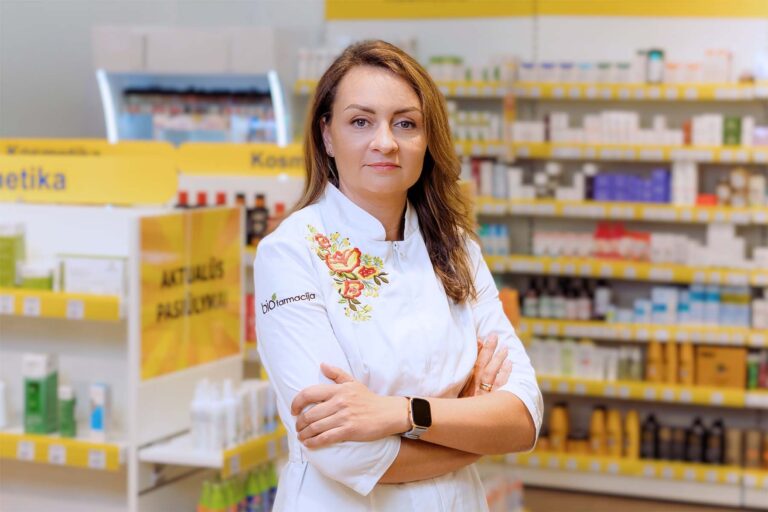 Evelina Zykienė, farmaceutka.