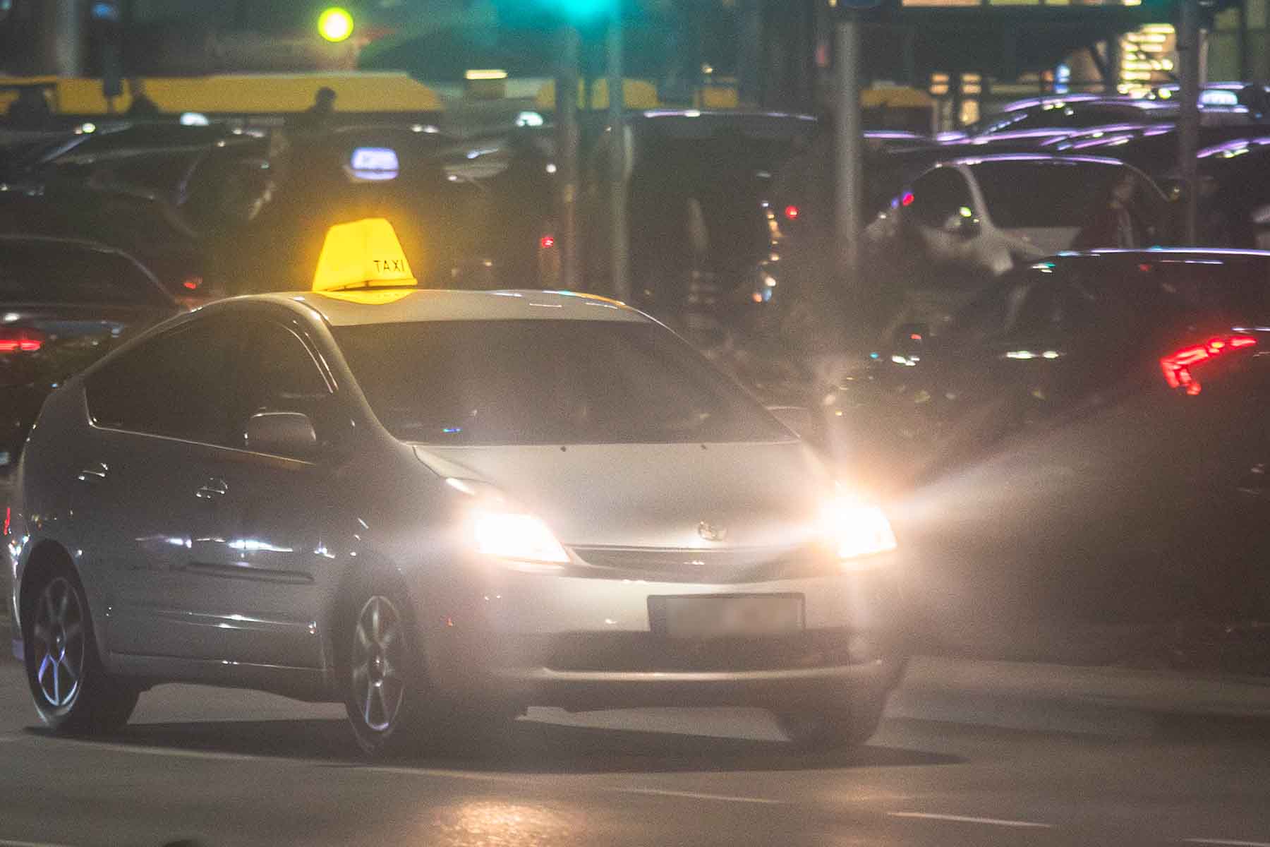 Taryfa nocą.