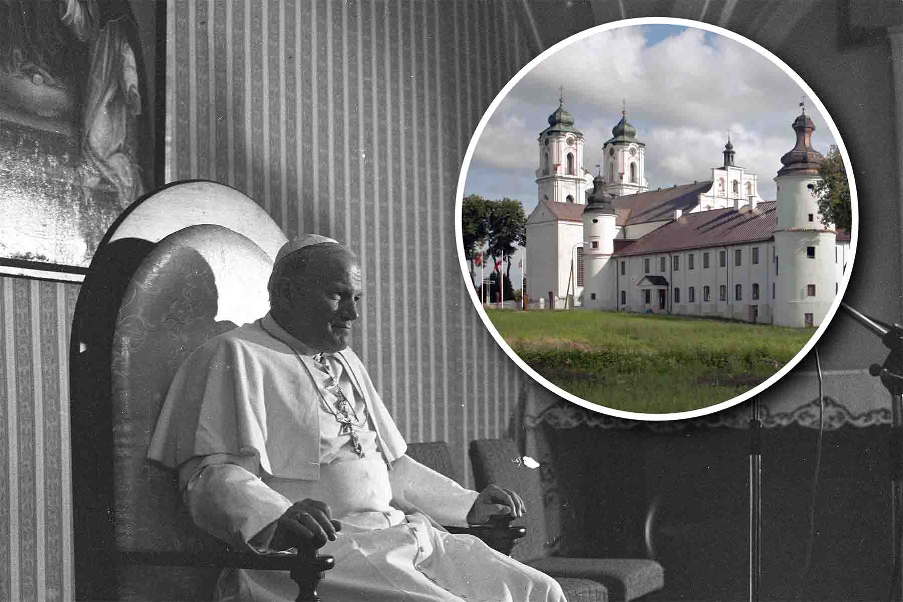 Św. Jan Paweł II jest dla społeczności Litwinów w Polsce szczególnie zasłużony, pomógł przywrócić litewskie msze w bazylice w Sejnach.