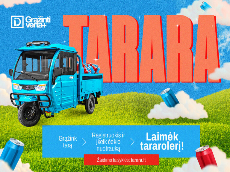 „Tararoler” ma przyciągnąć uwagę do akcji, a akcja ma zachęcić do zwrotu butelek.