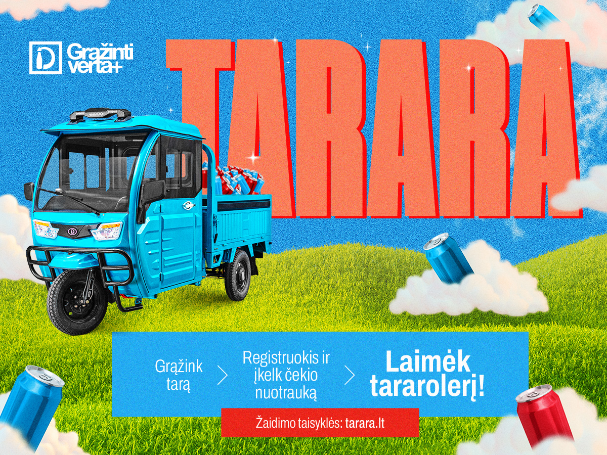 „Tararoler” ma przyciągnąć uwagę do akcji, a akcja ma zachęcić do zwrotu butelek.