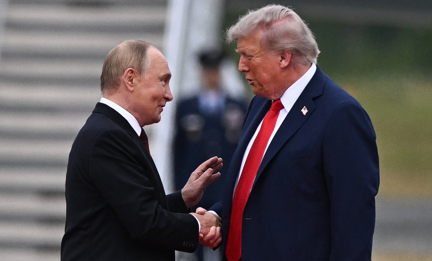 Donald Trump i Władimir Putin.