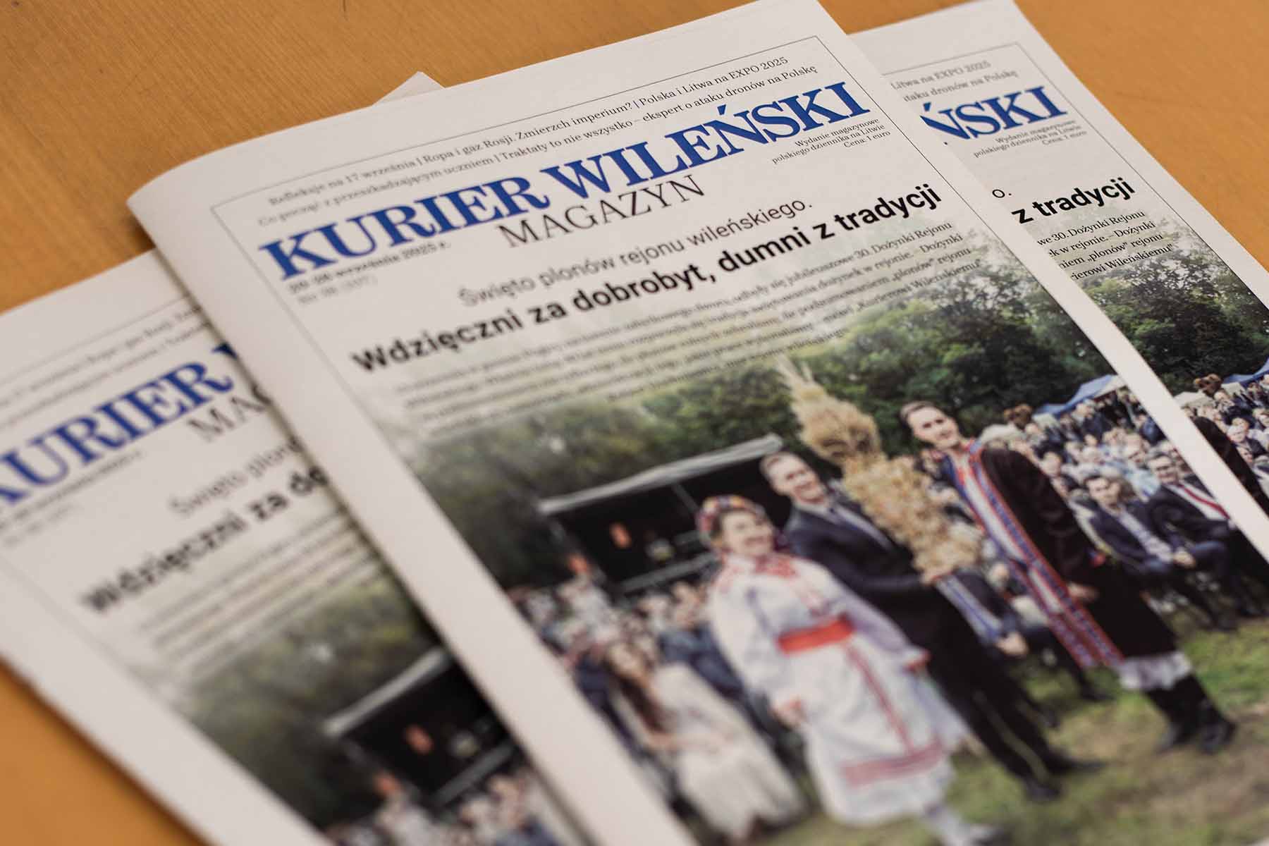 Wydanie magazynowe dziennika „Kurier Wileński”.