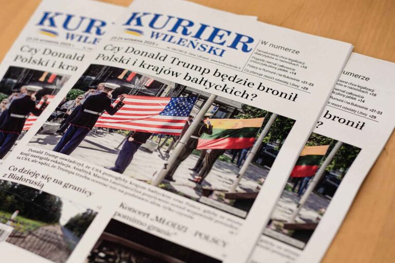 Wydanie codzienne dziennika „Kurier Wileński”.