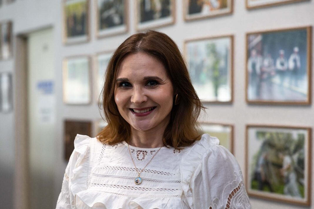 Beata Pietkiewicz, nowo wybrana prezes Forum Wileńskiego.