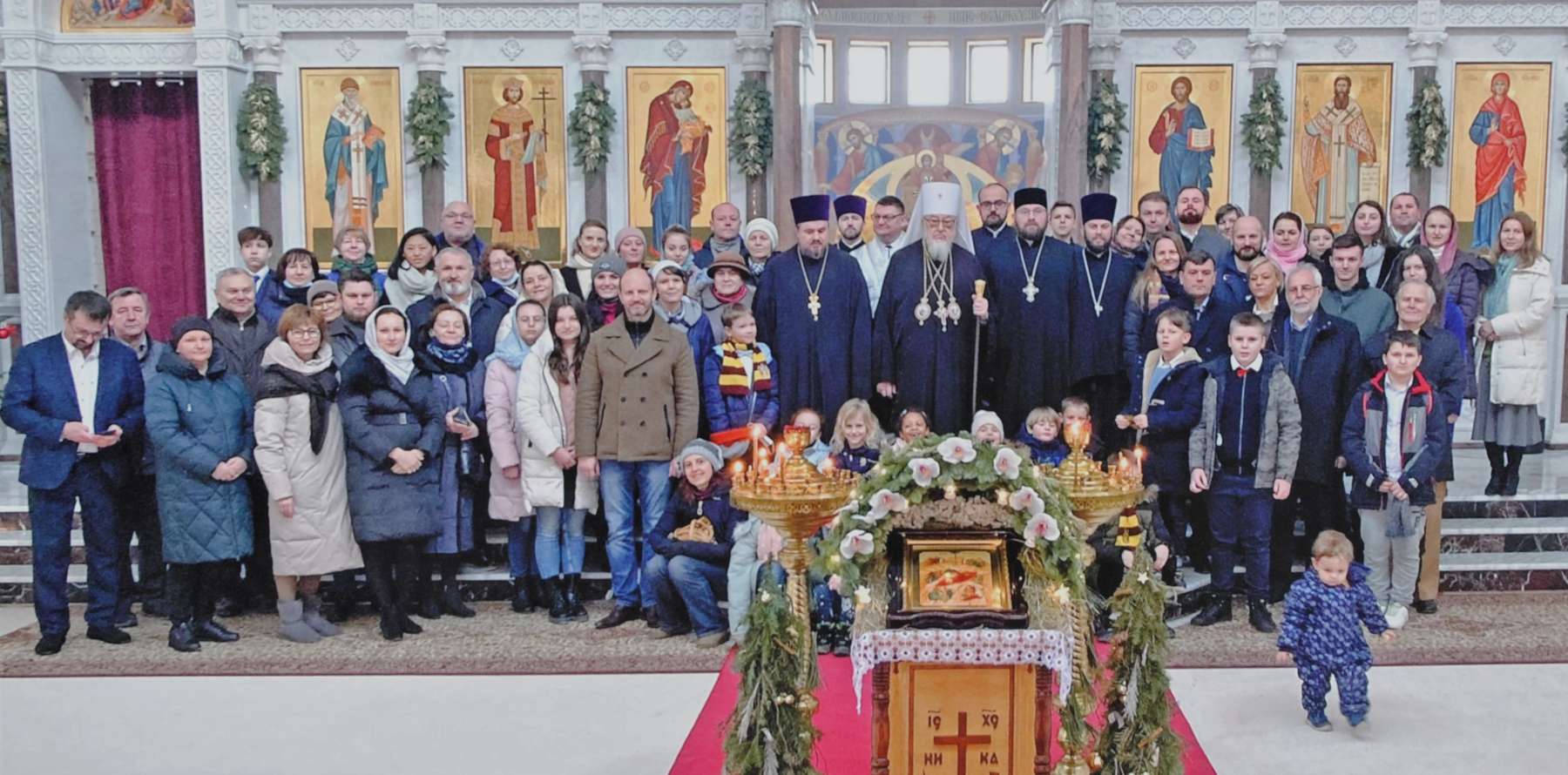 100-lecie autokefalii Polskiego Autokefalicznego Kościoła Prawosławnego, cerkiew Hagia Sophia — Mądrości Bożej w Warszawie.