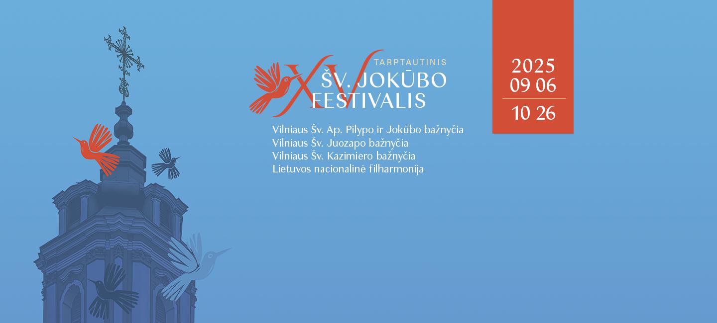 Afisz XV Międzynarodowego Festiwalu św. Jakuba.