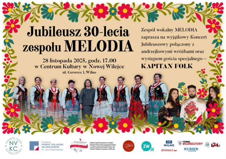 „Melodia” zaprasza na jubileuszowy koncert z wróżbami!