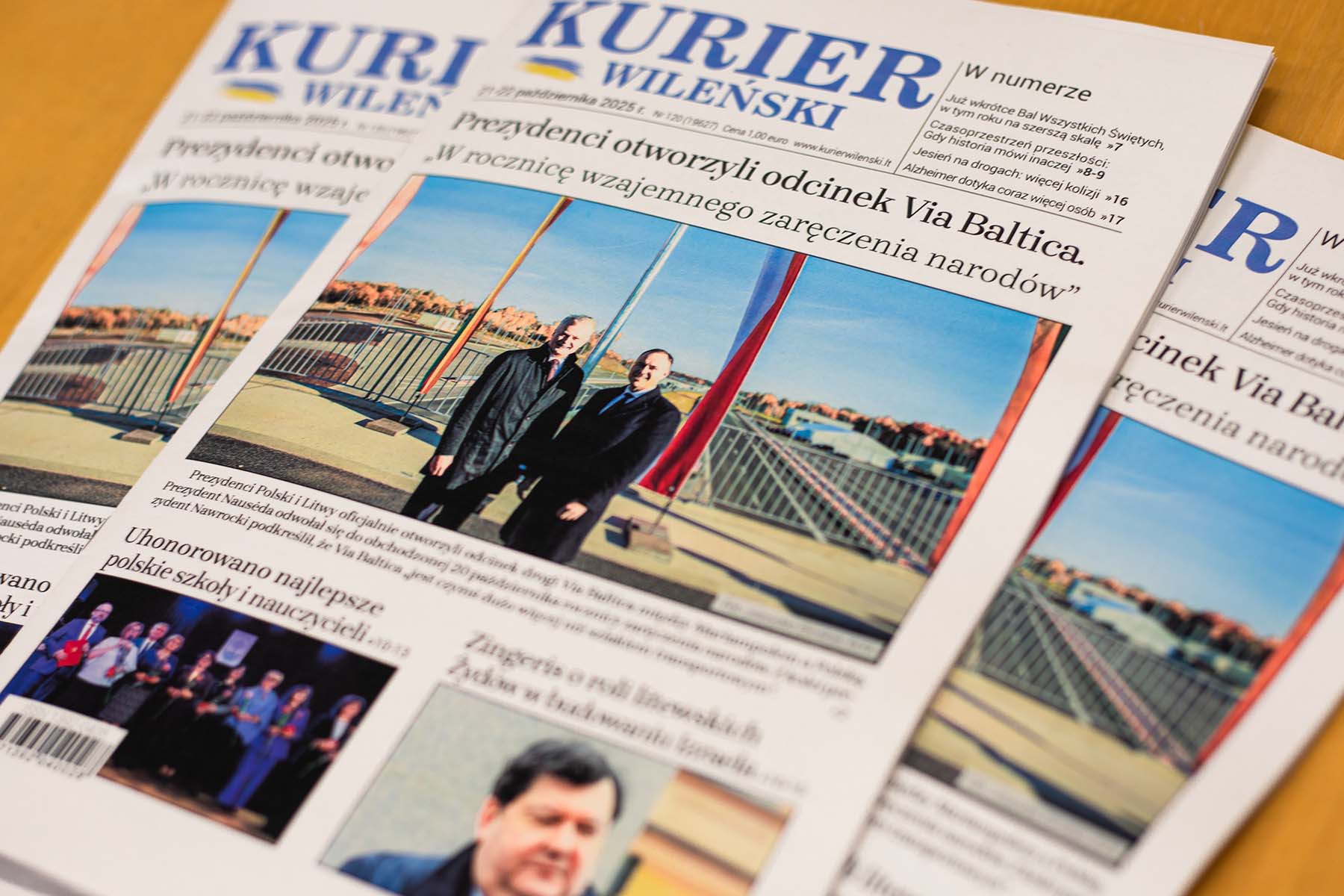 Wydanie codzienne dziennika „Kurier Wileński”.