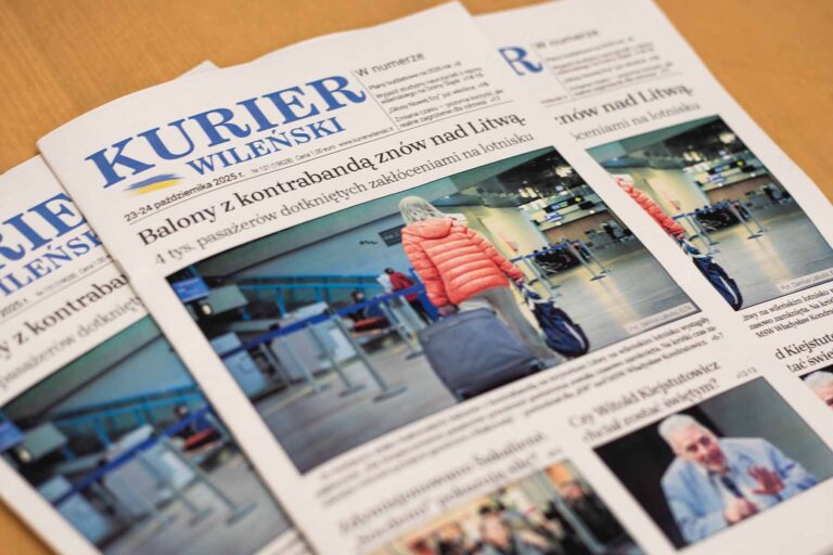 Wydanie codzienne dziennika „Kurier Wileński”.