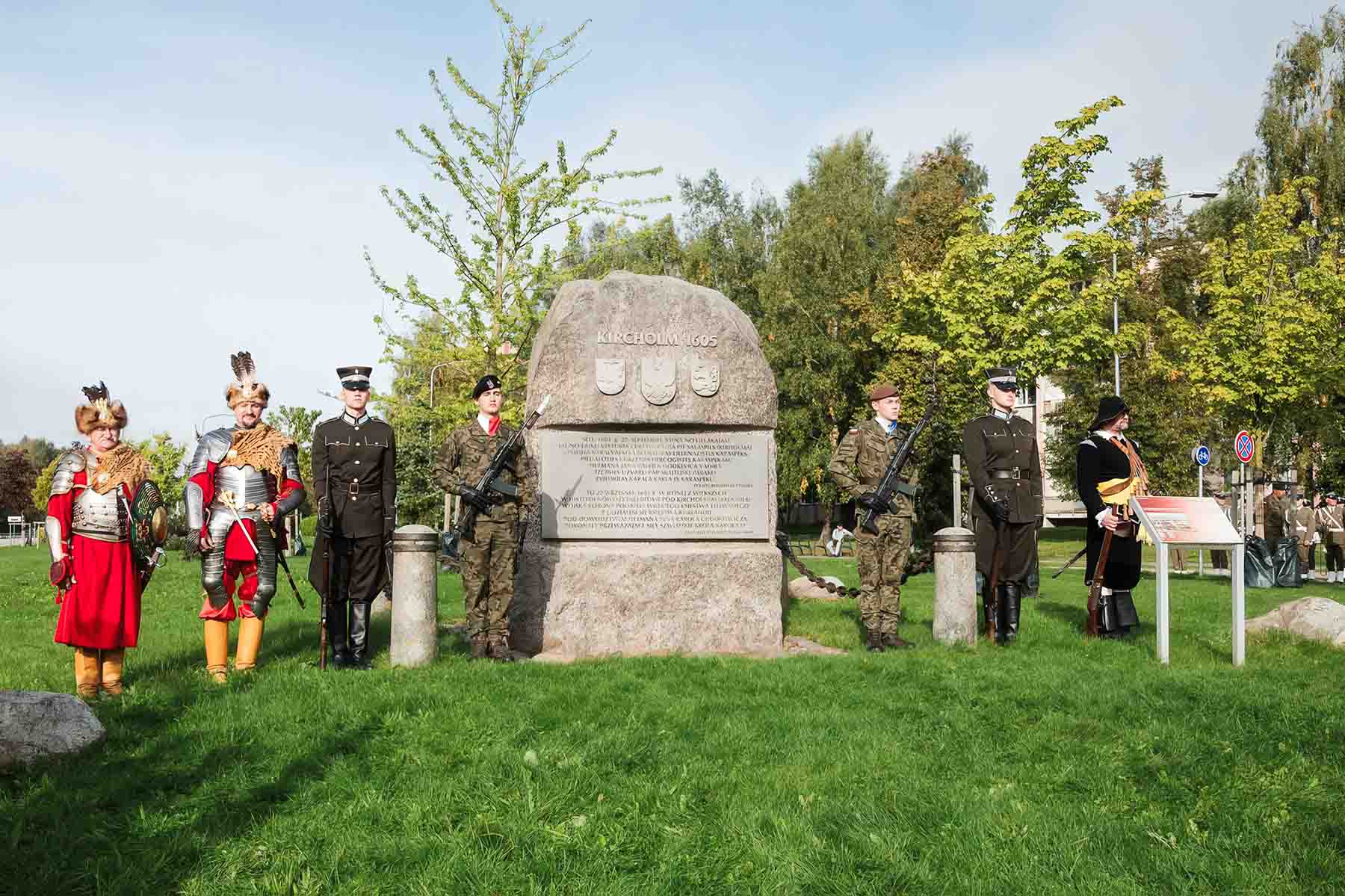 Wydarzenie zgromadziło nie tylko mieszkańców Salapils, lecz także władze Polski i Łotwy.