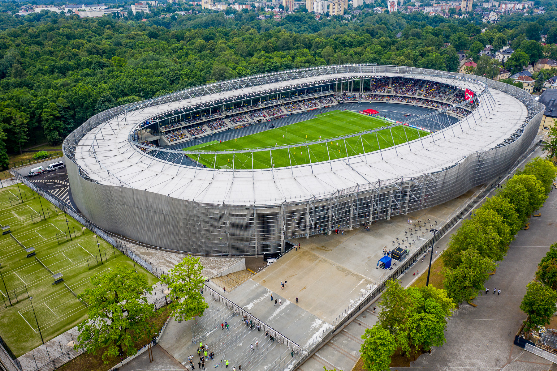 Stadion im. S. Dariusa i S. Girėnasa w Kownie.