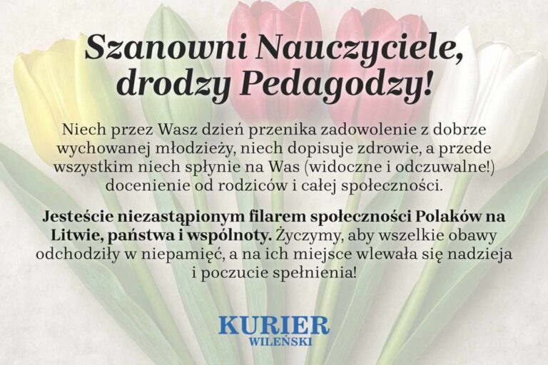 Życzenia redakcji dla Nauczycieli w dniu ich święta!