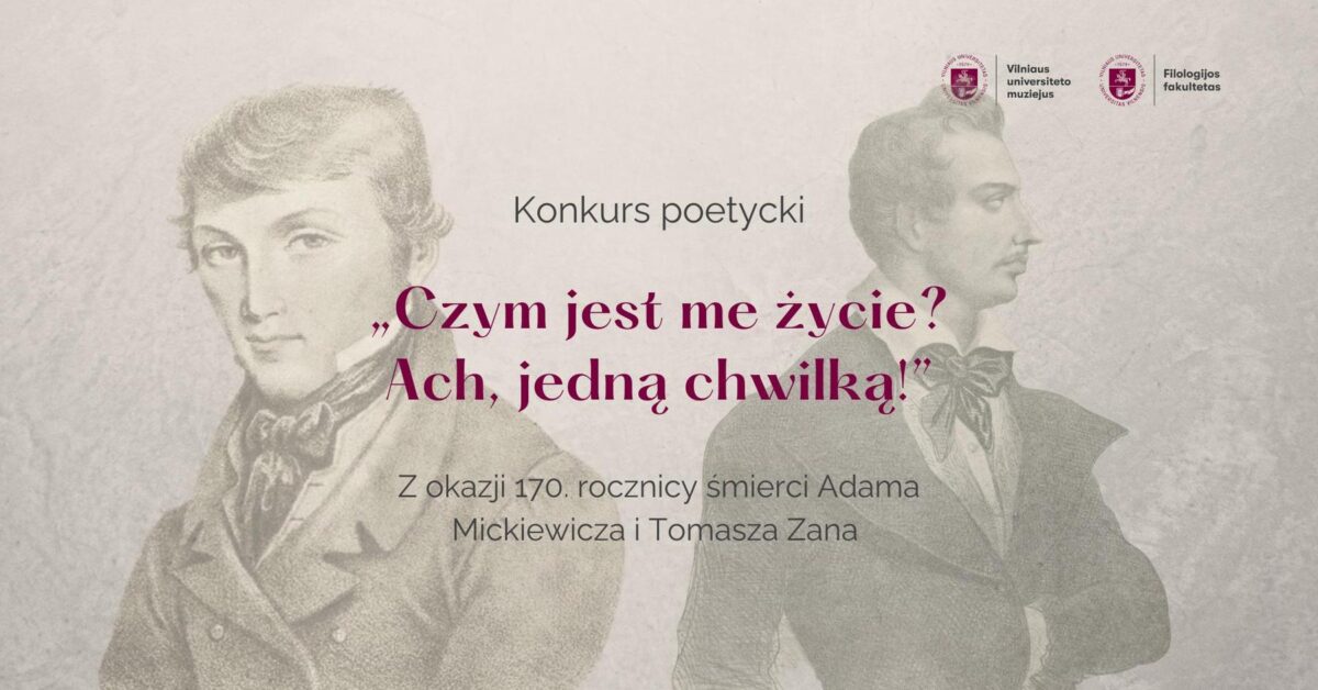 Muzeum Adama Mickiewicza zaprasza do udziału w konkursie poetyckim