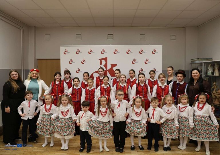 Uroczyste zakończenie projektu w Rudominie.