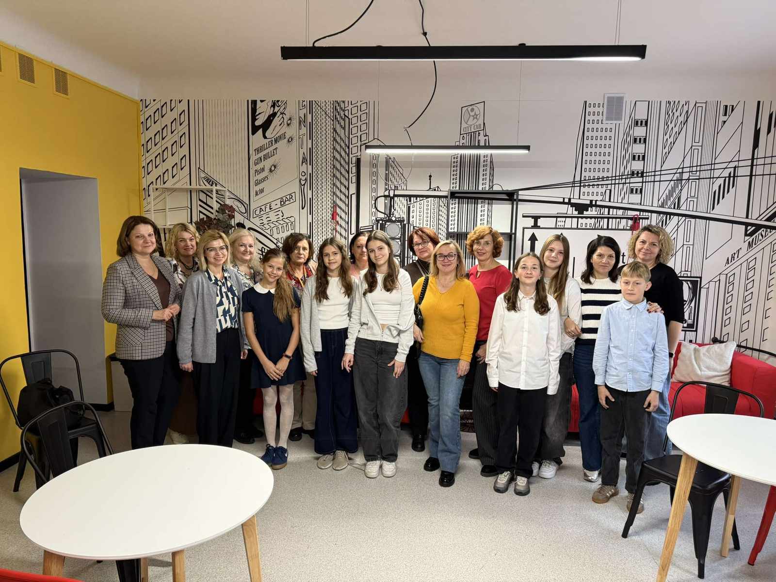 Wizyta studyjna wileńskich polonistów w Warszawie.