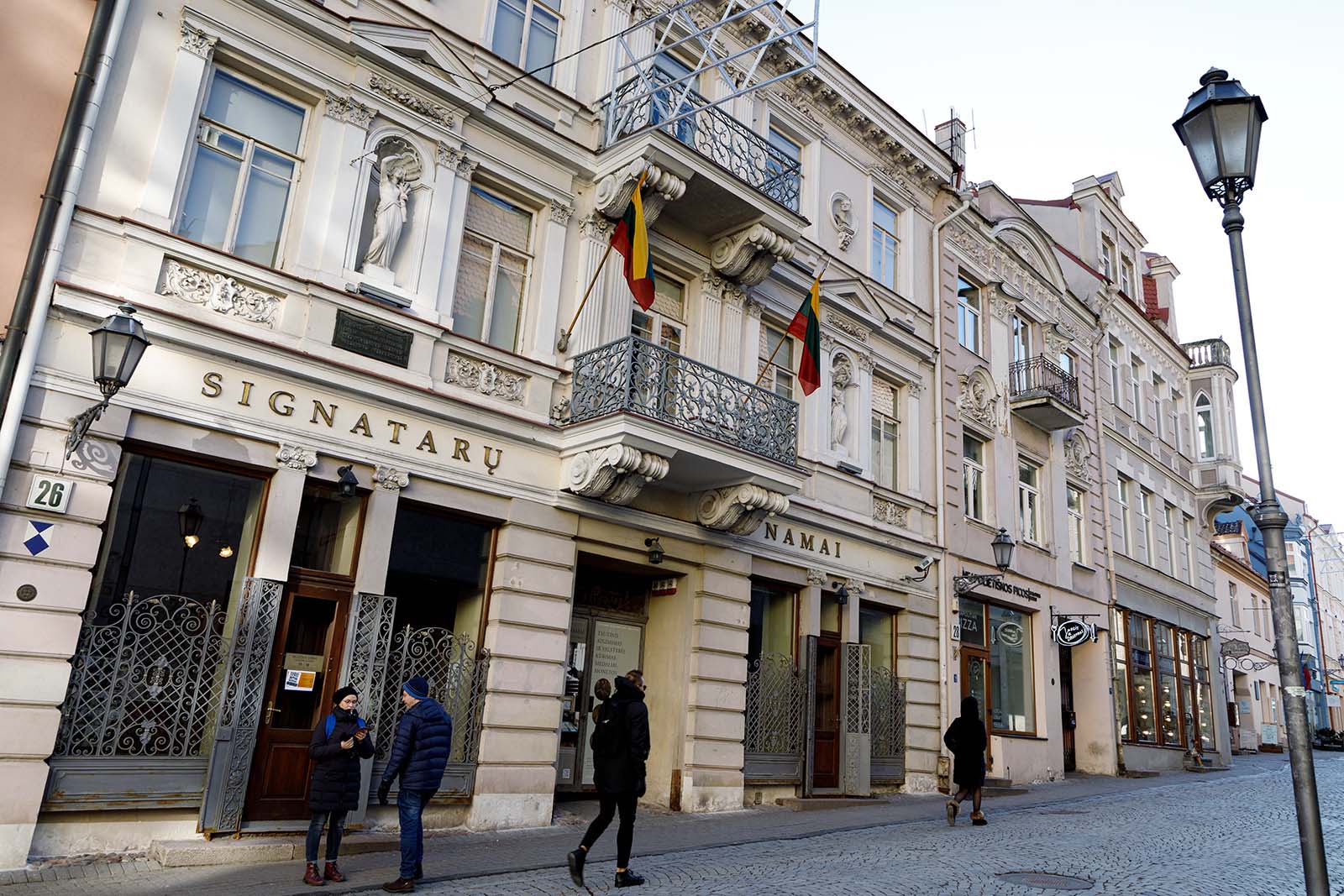 HIST-wojna-2025-11-18-1 Dom Sygnatariuszy w Wilnie.