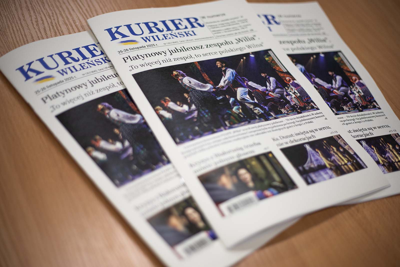 Wydanie codzienne dziennika „Kurier Wileński”.