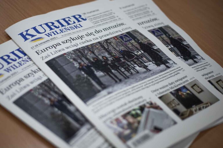 Wydanie codzienne dziennika „Kurier Wileński”.
