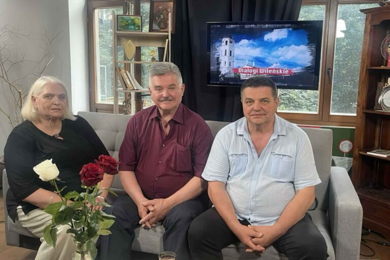 Walentyna, Tadeusz i Czesław Litwinowiczowie.