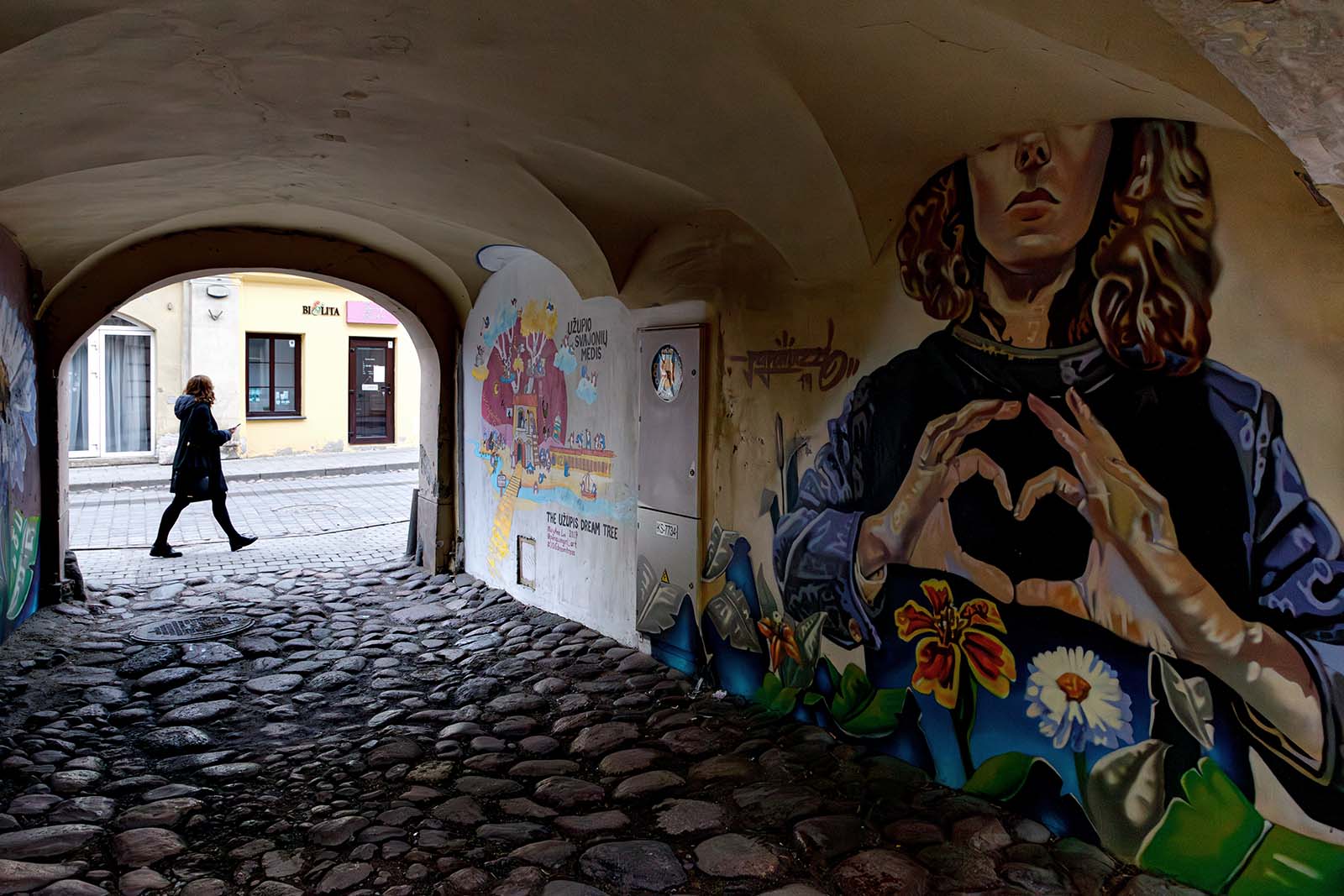 Podwórko na Zarzeczu.