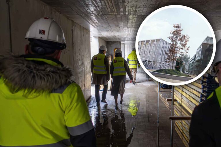 Sala na Górze Bouffałowej nabiera kształtów.