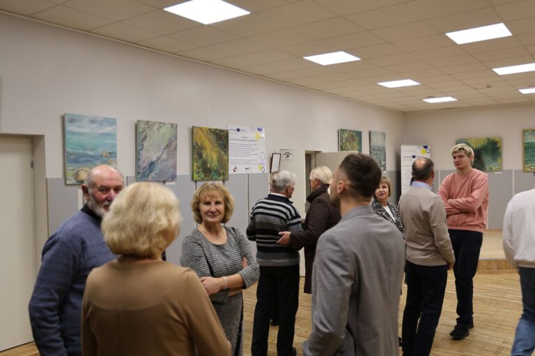 Wystawa malarska Ireny Fedorowicz w Rudominie.