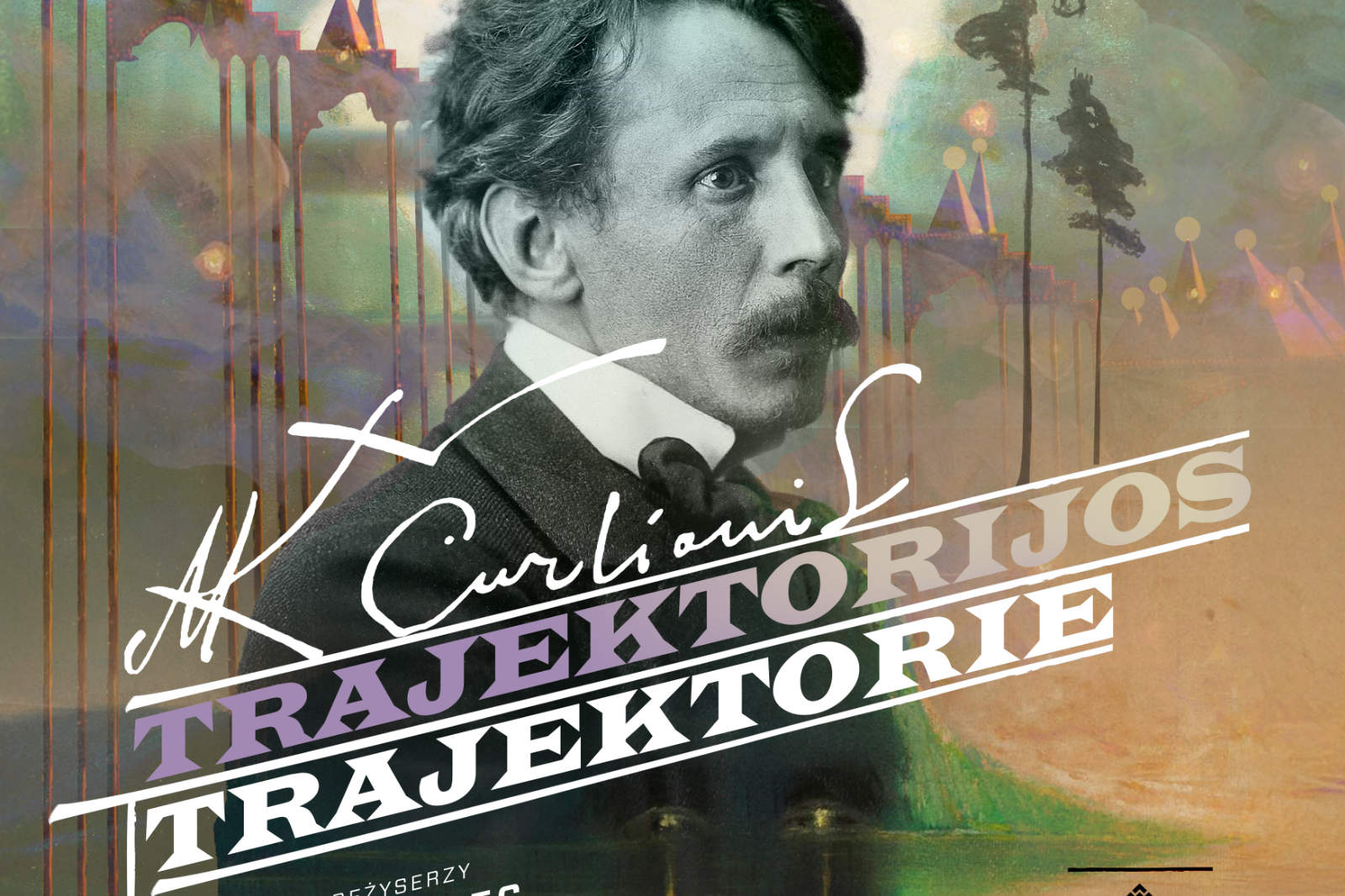 kult-Teatr-2025-11-20-PORTAL Afisz: „Spektakl »M. K. Čiurlionis. Trajektorie«”.