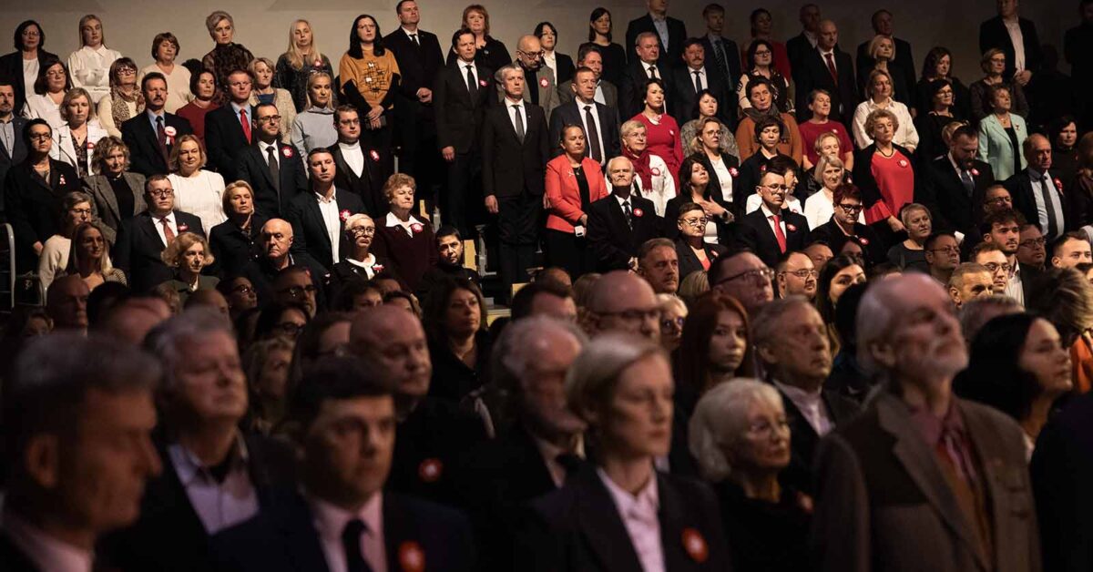 Obchody 11 listopada w Wilnie. „Autorytaryzmy boją się wolności”