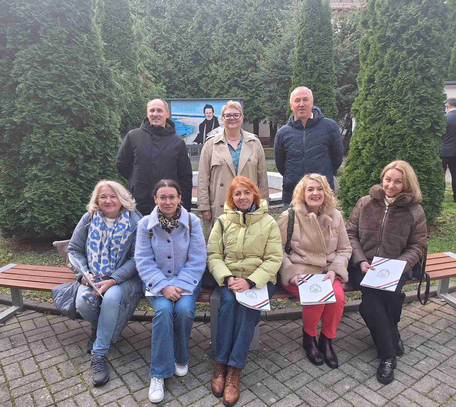 Nauczyciele z Gimnazjum im. Józefa Ignacego Kraszewskiego w Wilnie w Gdańsku.