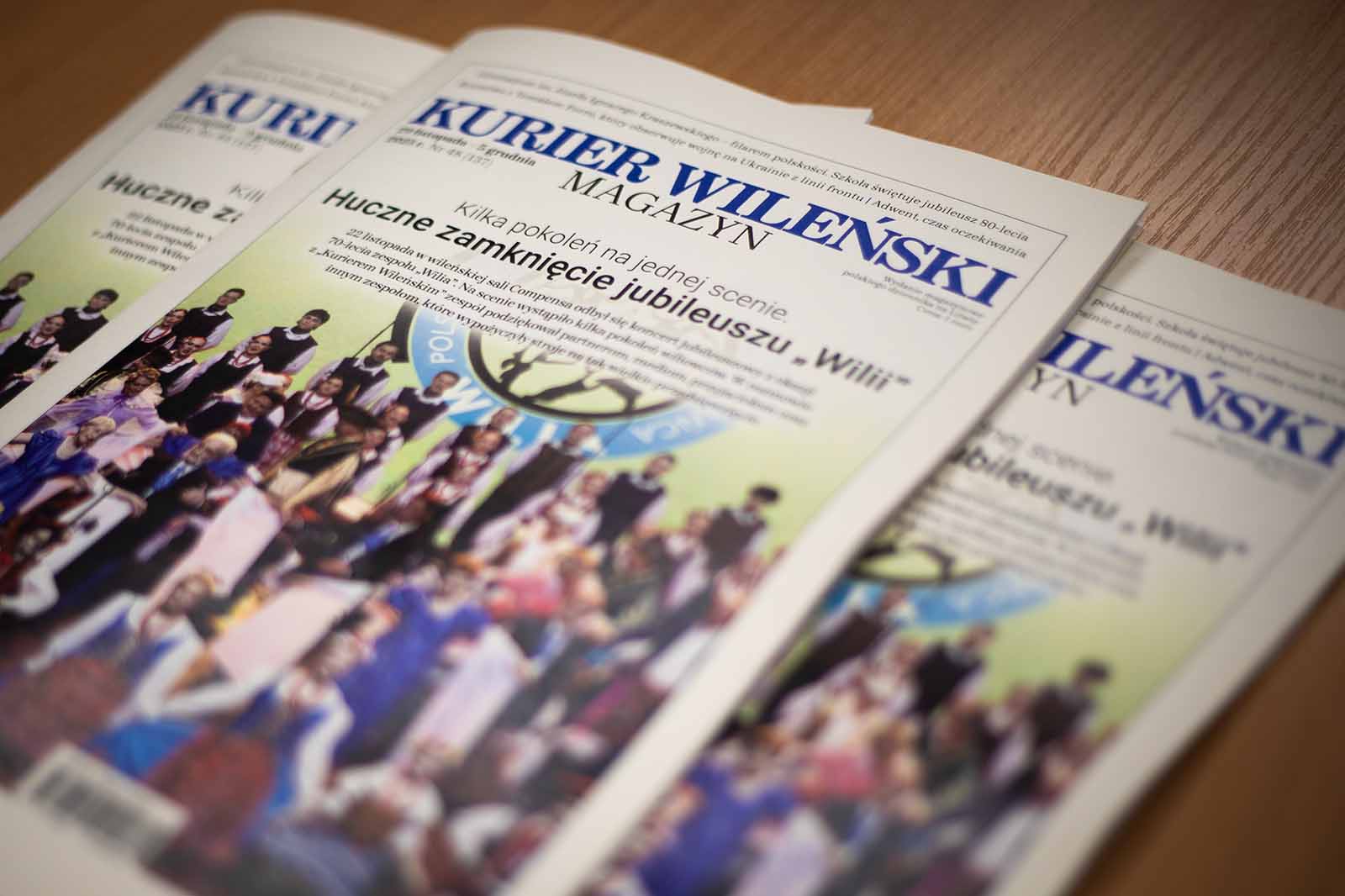 Wydanie magazynowe dziennika „Kurier Wileński”.