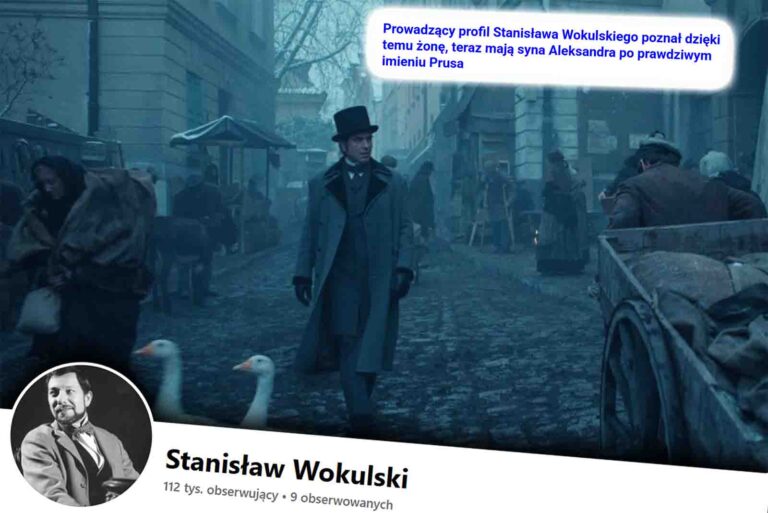 To nie żart. Wokulski i Łęcka z „Lalki” doczekali się syna!