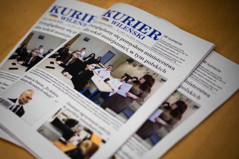 Wydanie codzienne dziennika „Kurier Wileński“.