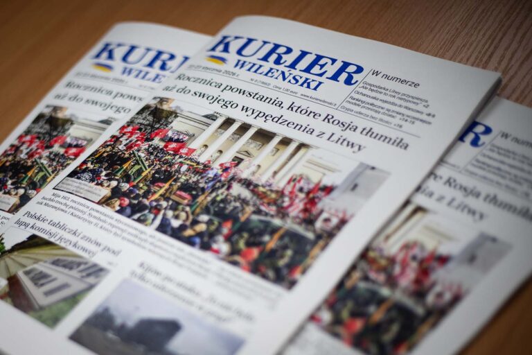 Wydanie codzienne dziennika „Kurier Wileński”.