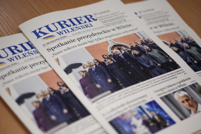Wydanie codzienne dziennika „Kurier Wileński”.